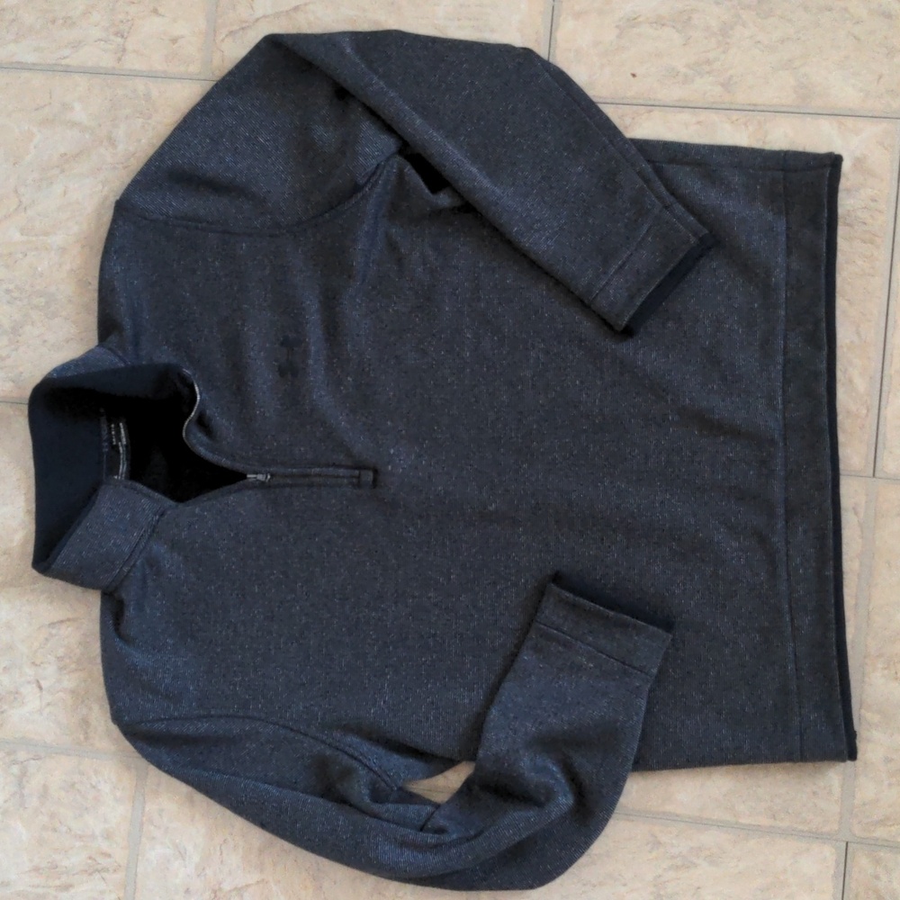 EUC Men's Under Armour GOLF Zip Up Pullover